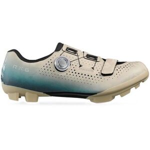 Shimano SH-RX600 gravel cipő, férfi, bézs/kék, 46 kép