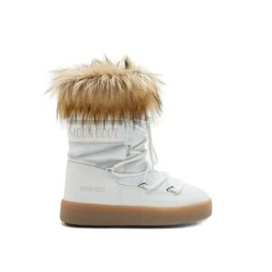Női bokacsizmák télen MOON BOOT LTRACK MONACO LOW WP, 002 white kép