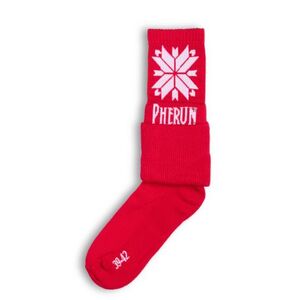 Túrázó zoknik PHERUN Rescue RED Retro kép