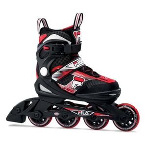 Fiú görkorcsolyák FILA SKATES J-One Jr black red kép