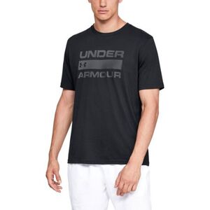 Férfi rövid ujjú póló UNDER ARMOUR UA TEAM ISSUE WORDMARK SS-BLK kép
