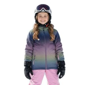 Lány síkabát COLOR KIDS Ski Jacket - AOP -4213-Bonbon kép