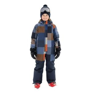 Gyermek téli overall COLOR KIDS Coverall - AOP-7450-Coronet Blue kép