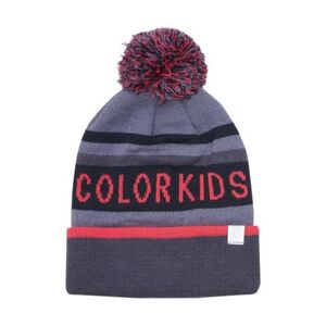 Gyerek téli sapka COLOR KIDS Hat - Logo CK-6915-Graystone kép