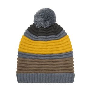 Fiú téli sapka COLOR KIDS Hat - Colorblock-7842-Stormy Weather kép