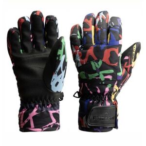 Junior síkes kesztyűk BLIZZARD Spark junior ski gloves, black multicolor kép
