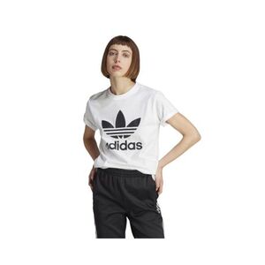 Női rövid ujjú póló ADIDAS ORIGINALS TREFOIL TEE-IK4036-white kép