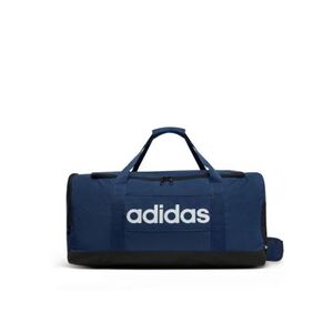 Utazótáska ADIDAS LINEAR DUFFEL M DKBLUE WHITE kép