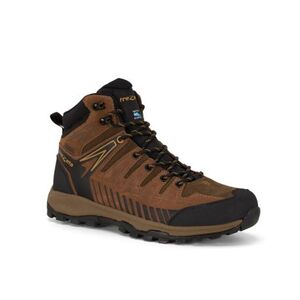 Férfi bokáig érő túracipő teljes bőrből TREZETA Thunder Leather Mid WP M dark green honey kép