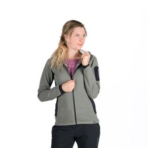 Női túrázó pulóver cipzárral NORTHFINDER MARCELLA-807lightgreenblack kép
