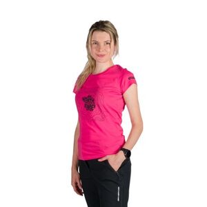 Női rövid ujjú túrázó póló NORTHFINDER MANDI-355pink kép