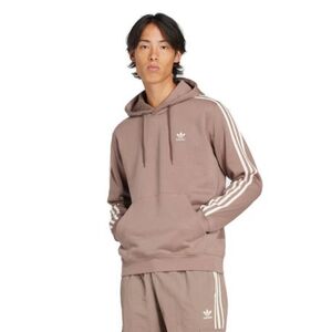 Férfi kapucnis pulóver ADIDAS ORIGINALS 3-STRIPES HOODY-TRABRN kép