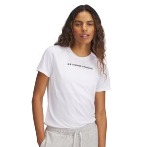 Női rövid ujjú edzőpóló UNDER ARMOUR UA TECH PTH GRAPHIC SSC-WHT kép