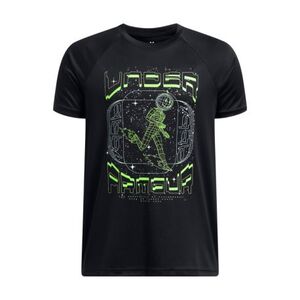 Fiú edzőpóló rövid ujjú UNDER ARMOUR UA B TECH GAME DAY SS-BLK kép