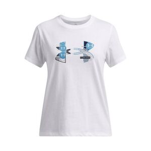 Lány póló rövid ujjú UNDER ARMOUR UA Big Logo UA Fill SS-WHT kép