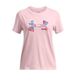 Lány póló rövid ujjú UNDER ARMOUR UA Big Logo UA Fill SS-PNK kép