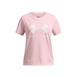 Lány póló rövid ujjú UNDER ARMOUR UA BIG LOGO SS-PNK kép