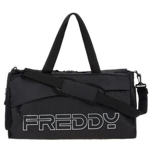 Női utazótáska FREDDY Duffel bag with maxi print-Black kép