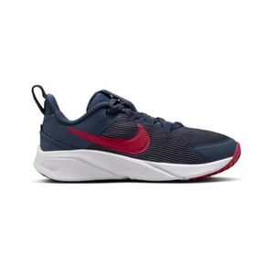 Fiú sportcipők (edzőcipők) NIKE Star Runner 4 K thunder blue gym red black white kép
