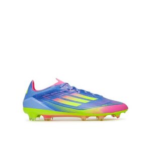 Férfi kültéri focicipők ADIDAS F50 Pro M FG blue fusion lucid lemon lucid pink kép
