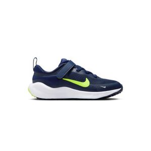 Fiú sportcipők (edzőcipők) NIKE Revolution 7 K midnight navy volt tint white kép