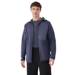 Férfi zipzáras pulóver 4F SWEATSHIRT-WSS25TSWSM1751-22S-ANTHRACITE kép