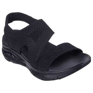 Női szandálok SKECHERS Arch Fit Brightest Day W black kép