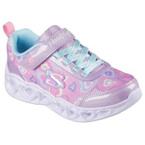 Lány szabadidőcipő SKECHERS Heart Lights Boogie Love K lavender kép