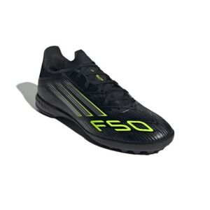 Férfi focicipők turf ADIDAS F50 League M TF core black iron metallic lucid lemon kép