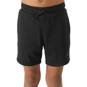 Fiú melegítőnadrág rövidnadrág 4F JUNIOR SHORTS CAS-JWSS24TSHOM272-20S-DEEP BLACK kép
