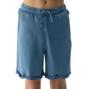 Fiú melegítőnadrág rövidnadrág 4F JUNIOR SHORTS CAS-4FJWSS24TSHOM279-32S-DENIM kép
