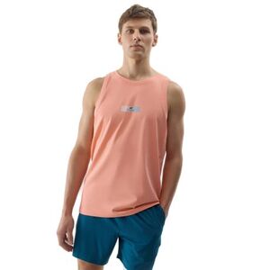 Férfi ujjatlan póló 4F TSHIRT-WSS24TTSHM1291-70S-ORANGE kép