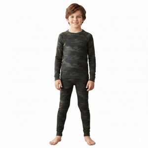 Fiú hőszigetelő alsónemű felső és alsó rész 4F JUNIOR SEAMLESS UNDERWEAR M249-4FJWAW25USEAM249-90A-MULTICOLOUR ALLOVER kép