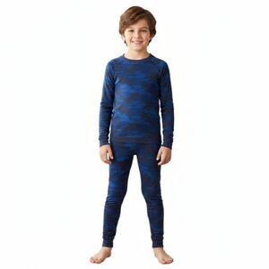 Fiú hőszigetelő alsónemű felső és alsó rész 4F JUNIOR SEAMLESS UNDERWEAR M249-4FJWAW25USEAM249-91A-MULTICOLOUR 1 ALLOVER kép