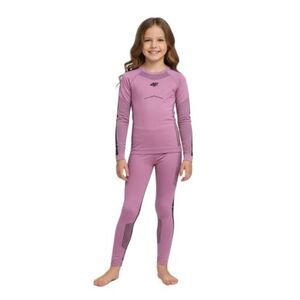 Lányi thermo fehérnemű felső és alsó rész 4F JUNIOR SEAMLESS UNDERWEAR F250-4FJWAW25USEAF250-56S-LIGHT PINK kép