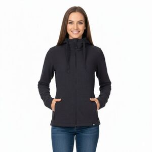 Női cipzáras melegítő túramikina NORTHFINDER BRIANNE-269black kép
