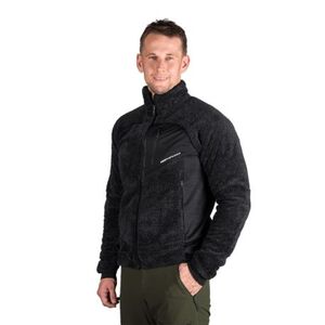 Férfi bélelt túrázó pulóver cipzárral NORTHFINDER LUDWIK-315grayblack kép