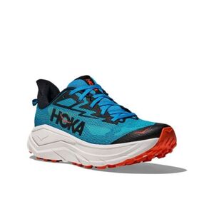 Férfi futó trail cipők HOKA Challenger 8 M skyward blue white kép