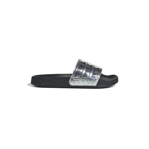 Női papucsok (strandcipők) ADIDAS Adilette Shower W core black silver metallic silver metallic kép