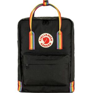Hátizsák FJALLRAVEN Kanken - rainbow black rainbow pattern kép