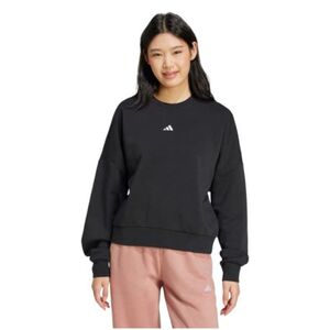 Női bélelt kapucnis pulóver ADIDAS W SL FC SWT BLACK WHITE kép