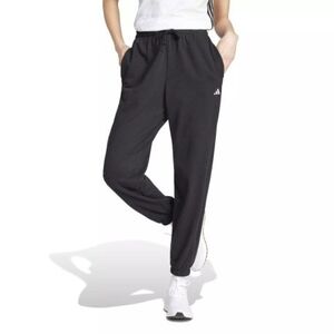Női melegítőnadrágok ADIDAS W SL FT CF PT BLACK WHITE kép