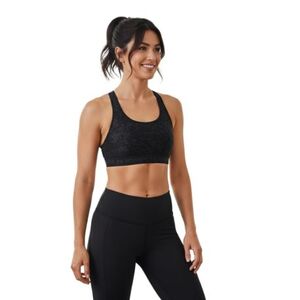 Női edzősport melltartó UNDER ARMOUR Crossback Mid Print kép