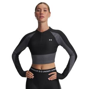 Női hosszú ujjú edzőpóló UNDER ARMOUR UA HG Rib 1 4 Zip kép