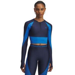Női hosszú ujjú edzőpóló UNDER ARMOUR UA HG Rib 1 4 Zip kép