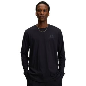 Férfi hosszú ujjú póló UNDER ARMOUR UA SPORTSTYLE LEFT CHEST LS-BLK kép