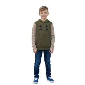 Fiú melegített kapucnis pulóver UNDER ARMOUR UA Rival Flc Cblck Grphc HD kép