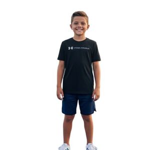 Fiú póló rövid ujjú UNDER ARMOUR UA B LOGO WORDMARK SS kép