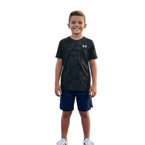 Fiú edzőpóló rövid ujjú UNDER ARMOUR UA Tech 2.0 SS kép