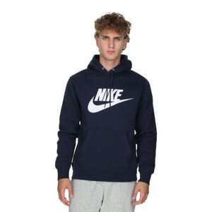 Férfi kapucnis pulóver NIKE M NK CLUB BB PO GFX HOODIE BLUE kép